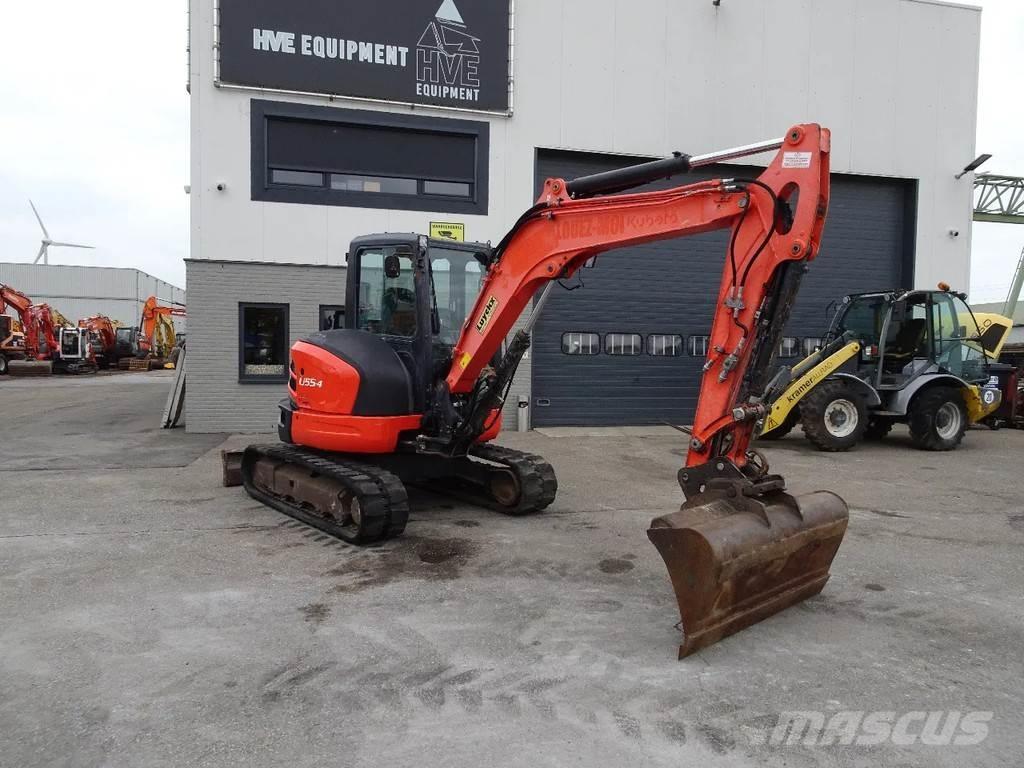 Kubota U55-4 소형 굴삭기 7톤 미만