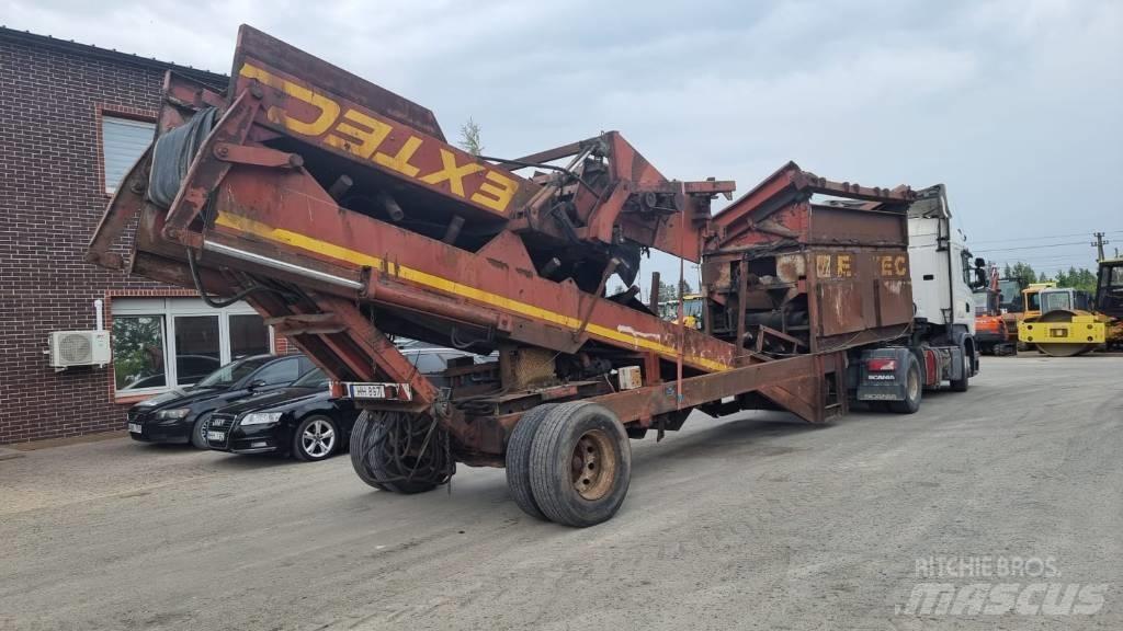 Extec Screener 이동식 선별기