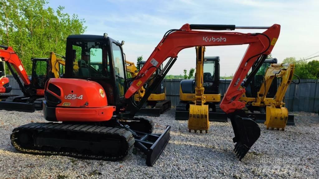 Kubota U 55-4 소형 굴삭기 7톤 미만
