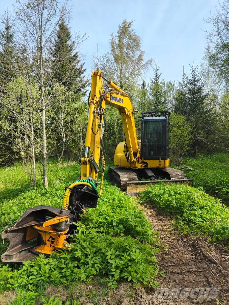 Komatsu PC 80 MR-5 중형굴삭기 7톤-28톤