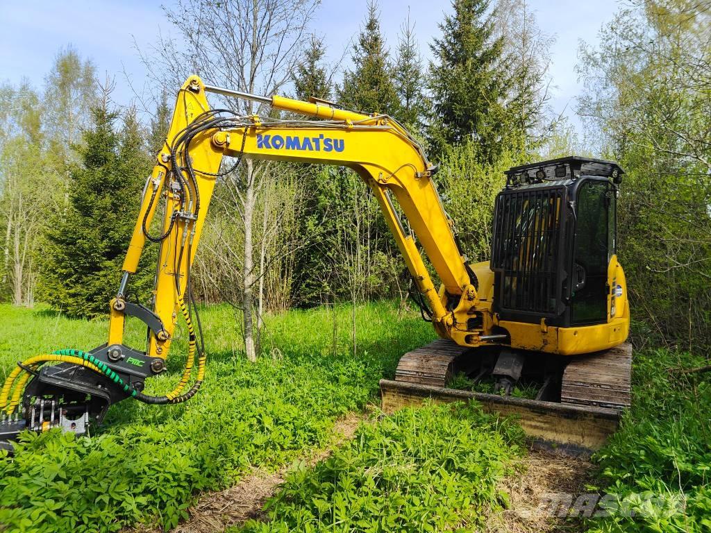Komatsu PC 80 MR-5 중형굴삭기 7톤-28톤