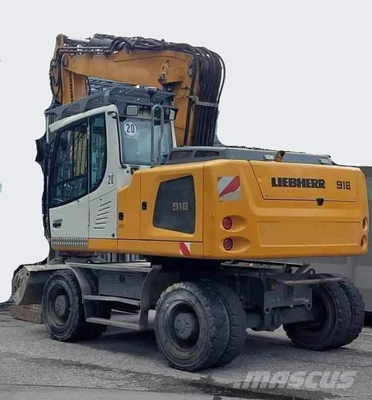 Liebherr A 918 Litr.  휠 굴삭기