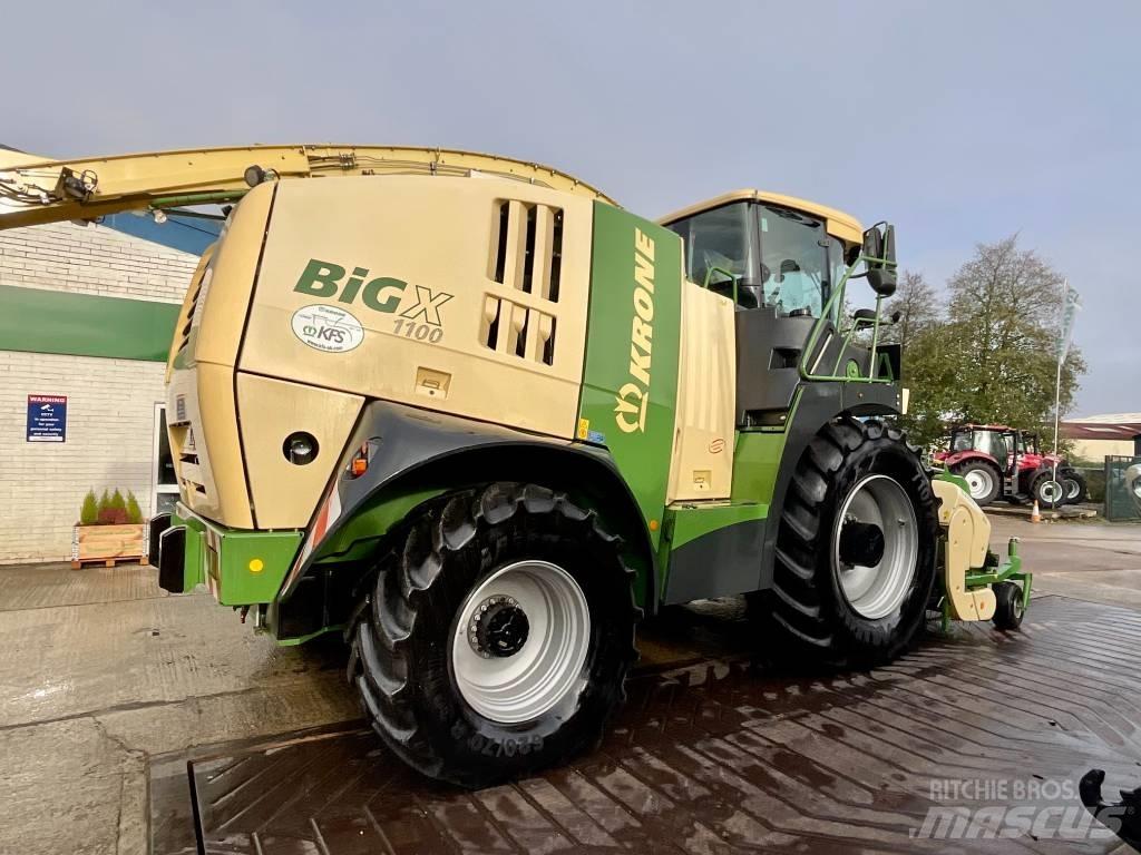 Krone Big X 1100 자동 초지기계