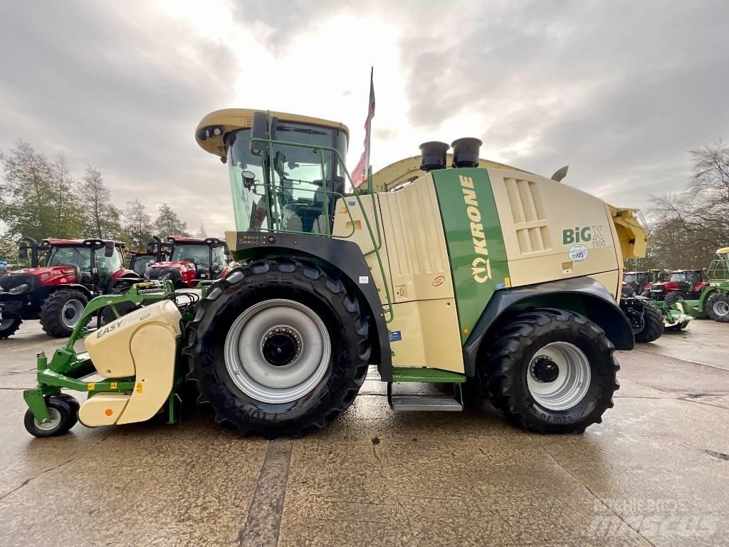 Krone Big X 1100 자동 초지기계