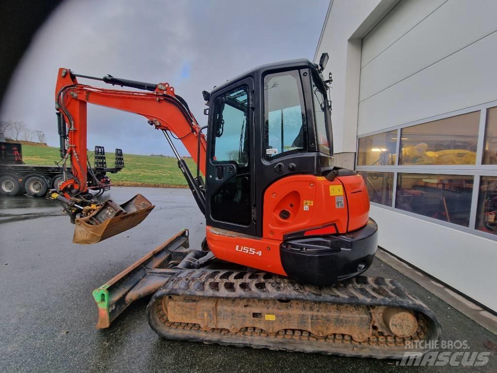 Kubota U 55-4 소형 굴삭기 7톤 미만