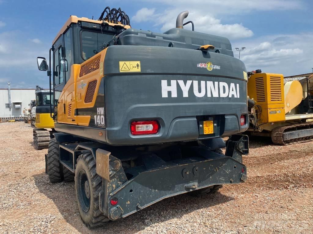 Hyundai HW140  휠 굴삭기