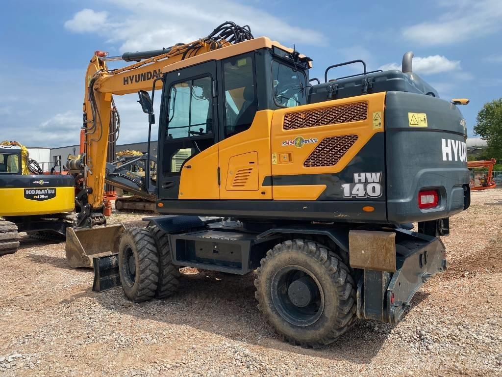 Hyundai HW140  휠 굴삭기