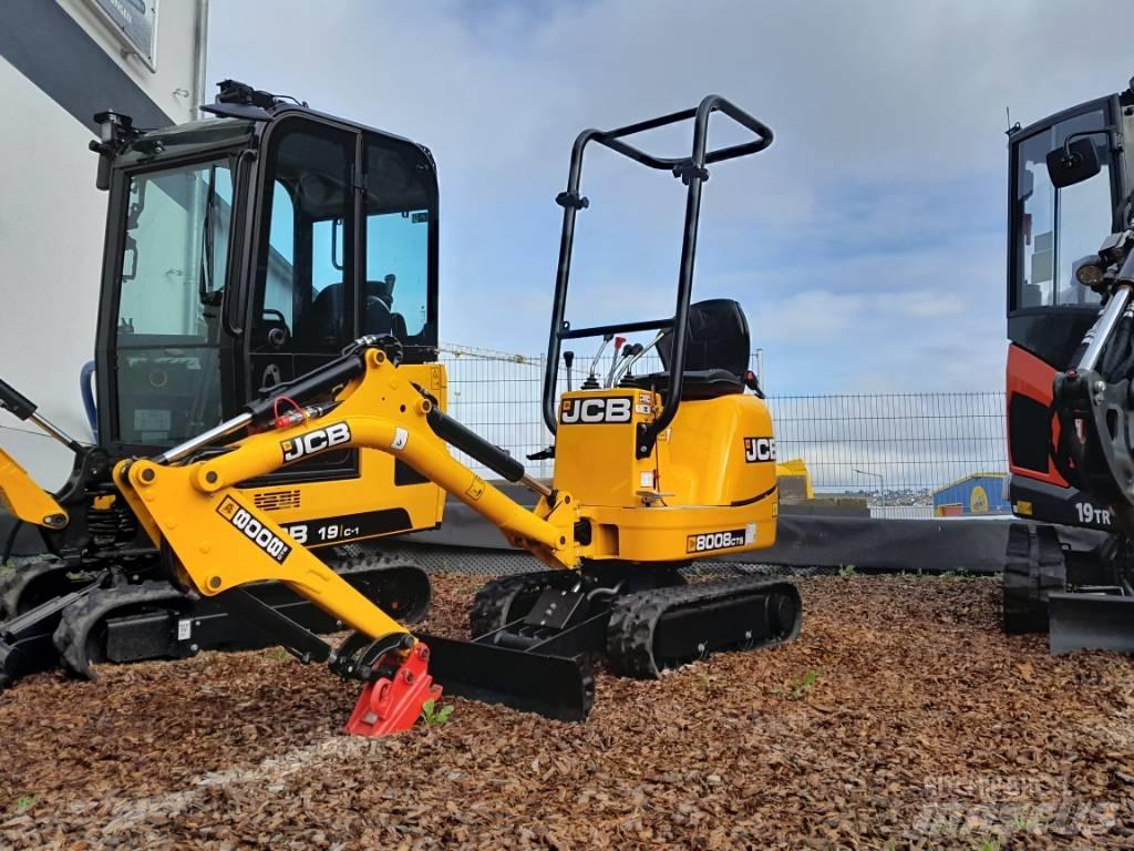 JCB 8008 CTS 소형 굴삭기 7톤 미만