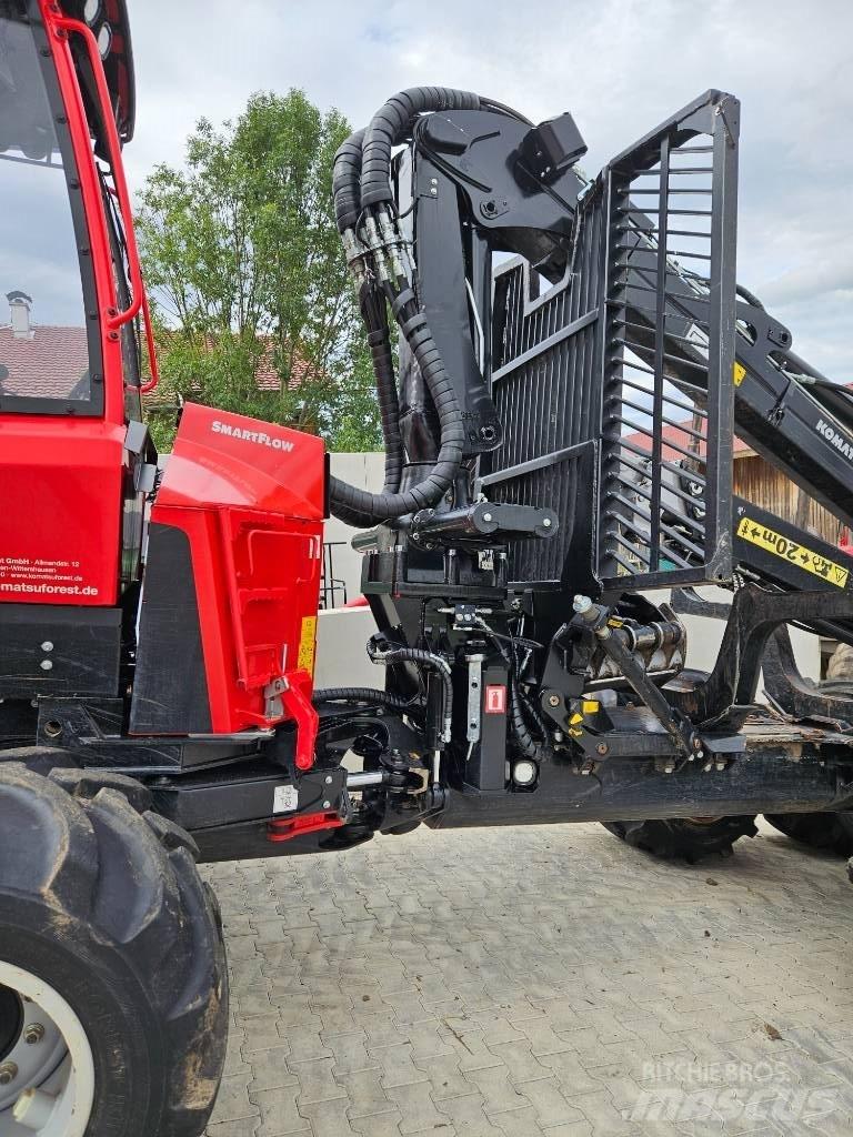 Komatsu 835 TX 원목 포워더