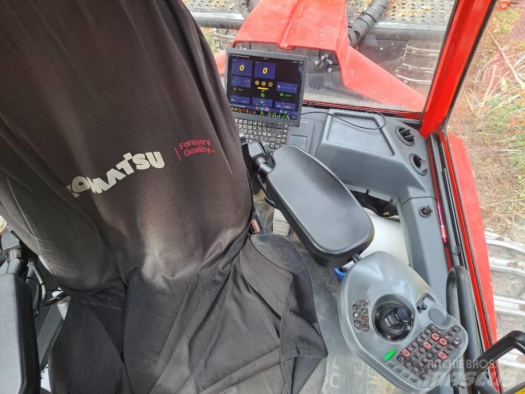 Komatsu 875 원목 포워더