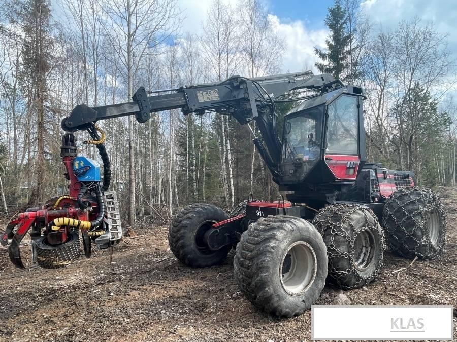 Valmet 911 6X6 원목 하베스터