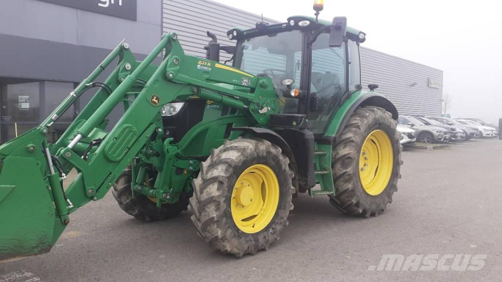 John Deere 6R120 트랙터