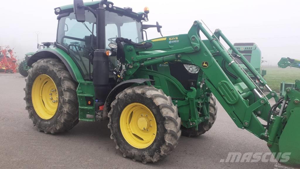 John Deere 6R120 트랙터