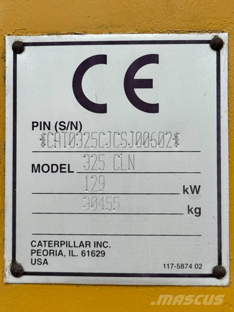 CAT 325CLN LR 롱리치 굴삭기
