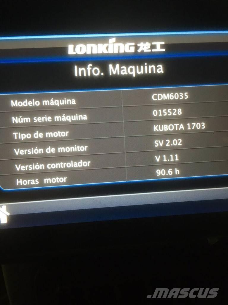 Lonking CDM6035 소형 굴삭기 7톤 미만