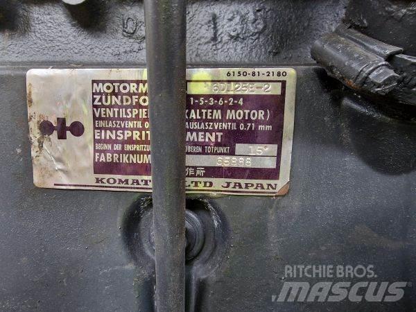 Komatsu 6D125E-2 엔진