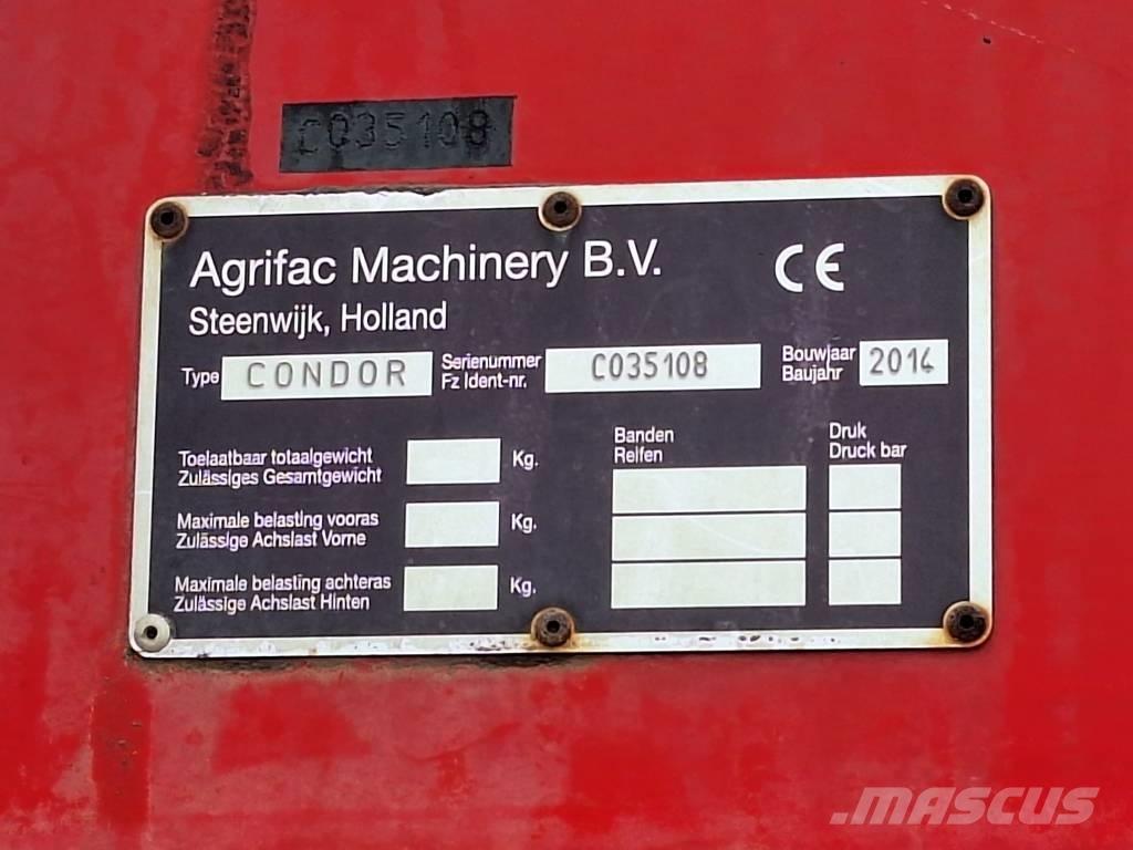 Agrifac Condor 자주 동력 분무기