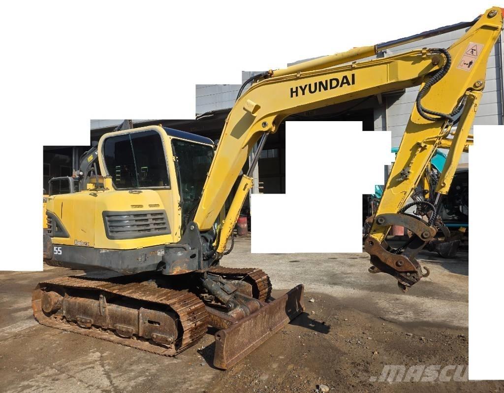 Hyundai Robex 55 소형 굴삭기 7톤 미만