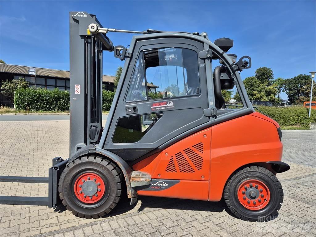 Linde H50D-02 디젤 지게차