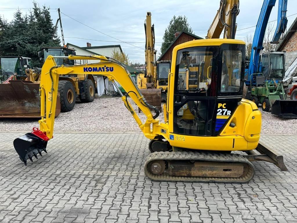 Komatsu PC 27 R-8 소형 굴삭기 7톤 미만