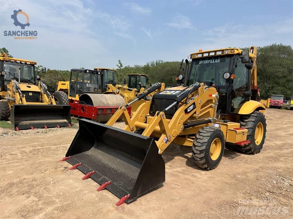 CAT 420 F2 백호로더