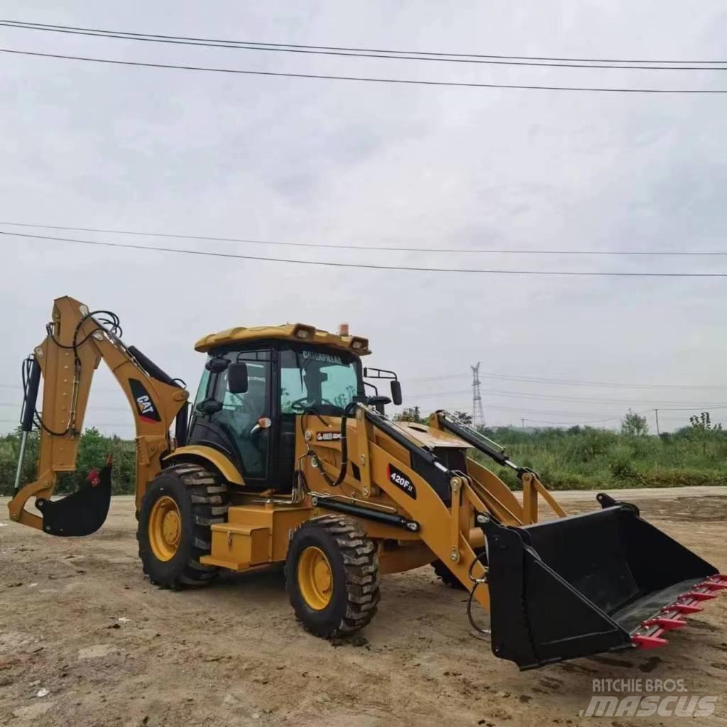 CAT 420 F 백호로더