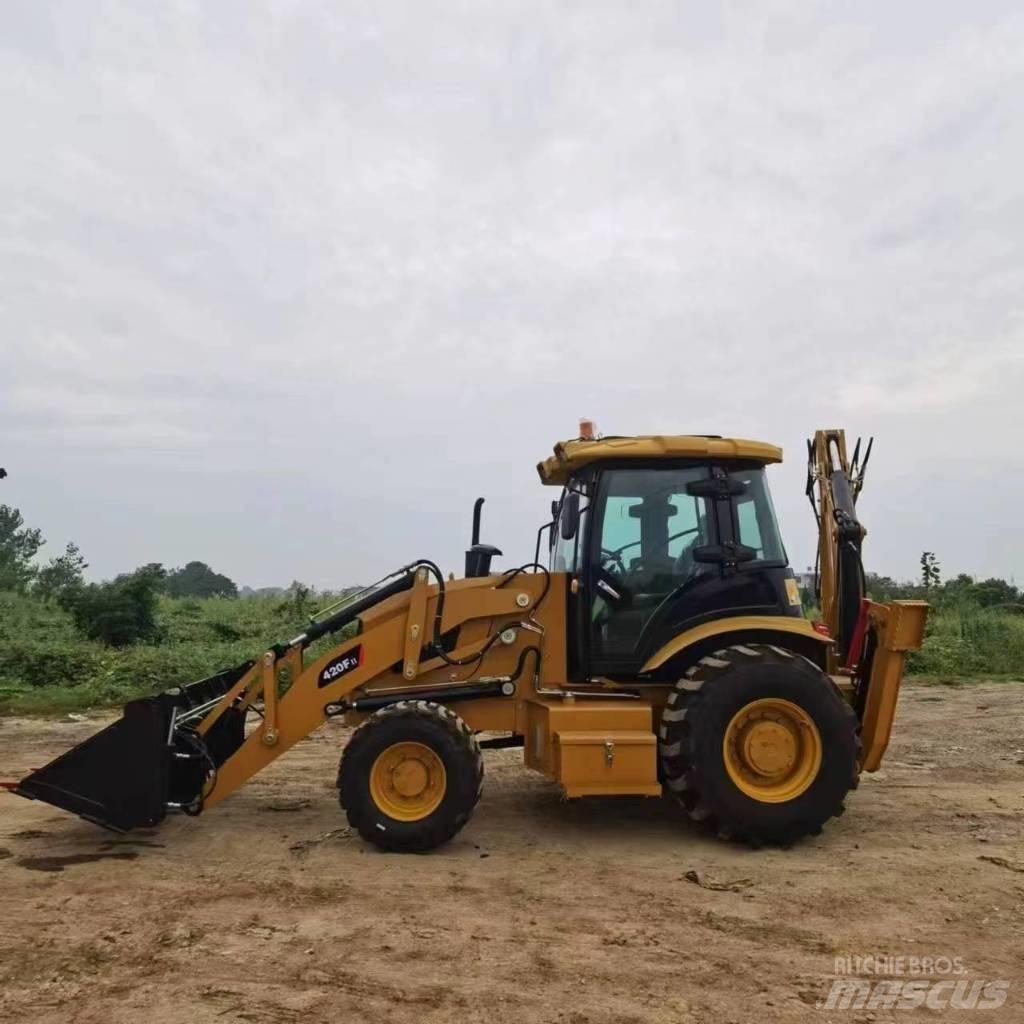 CAT 420 F 백호로더