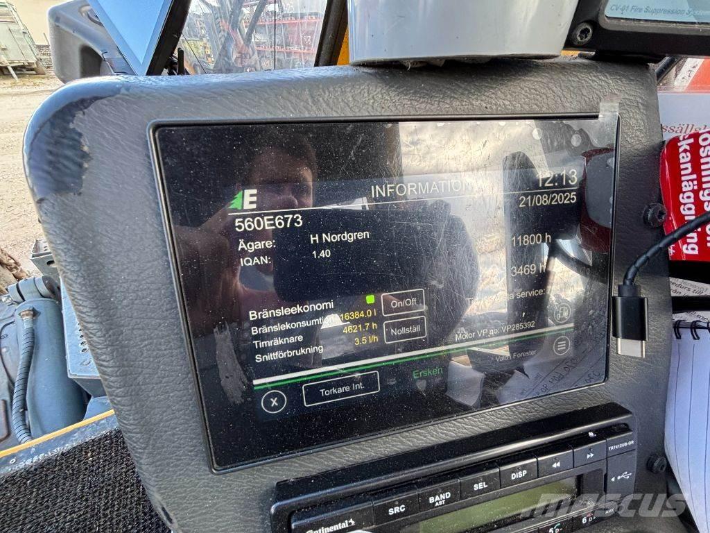 Eco Log 560E 원목 하베스터