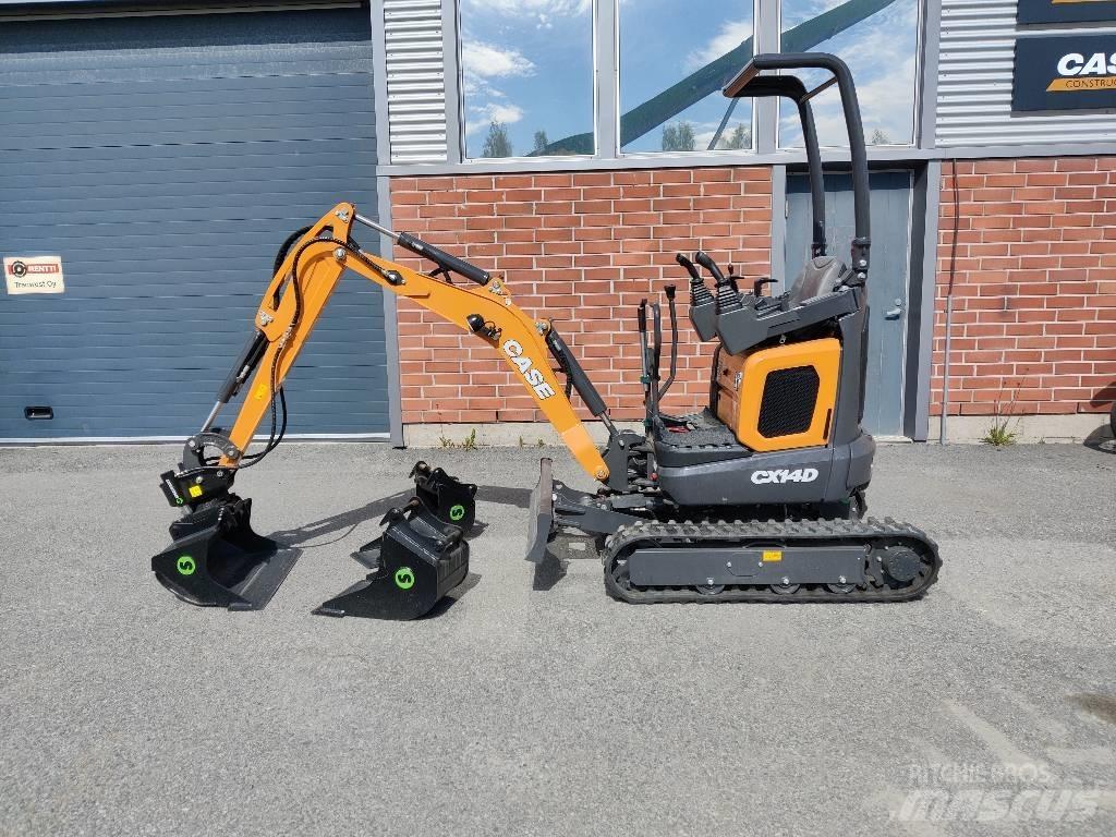 CASE CX 14 D 소형 굴삭기 7톤 미만