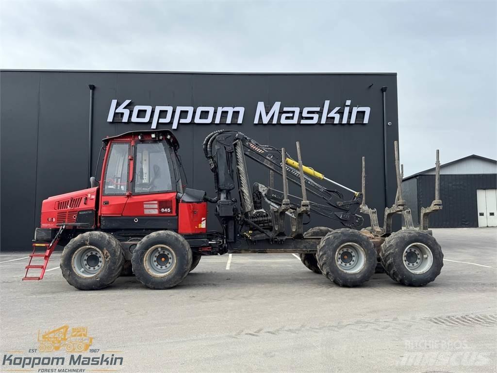 Komatsu 845 원목 포워더