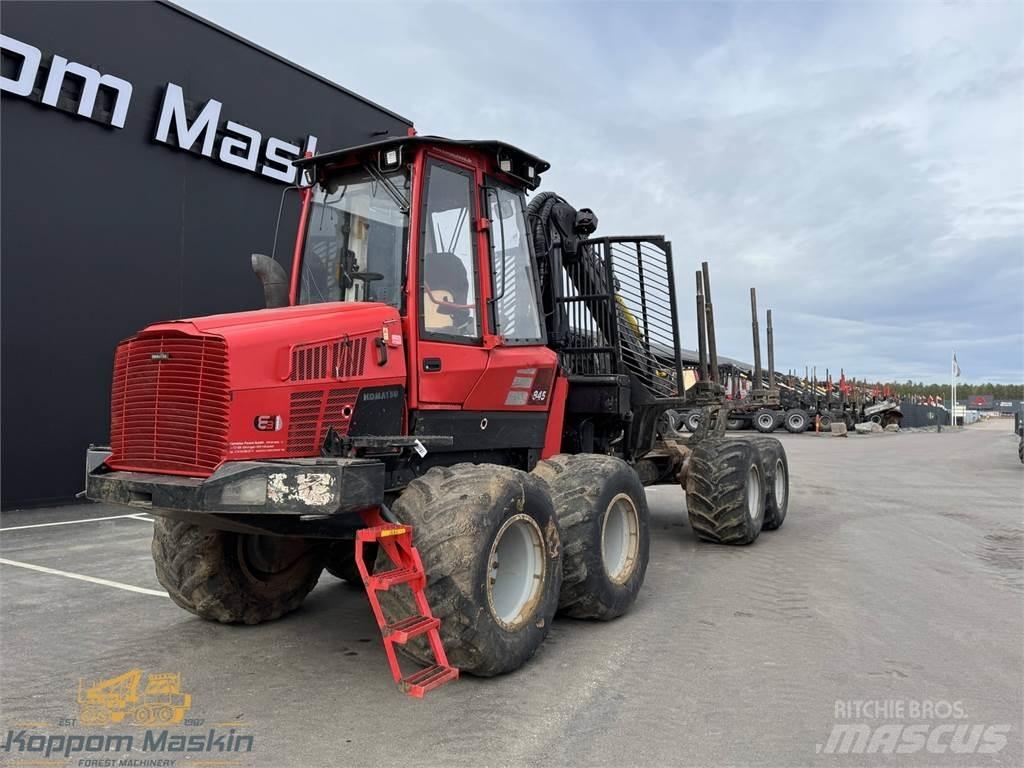 Komatsu 845 원목 포워더