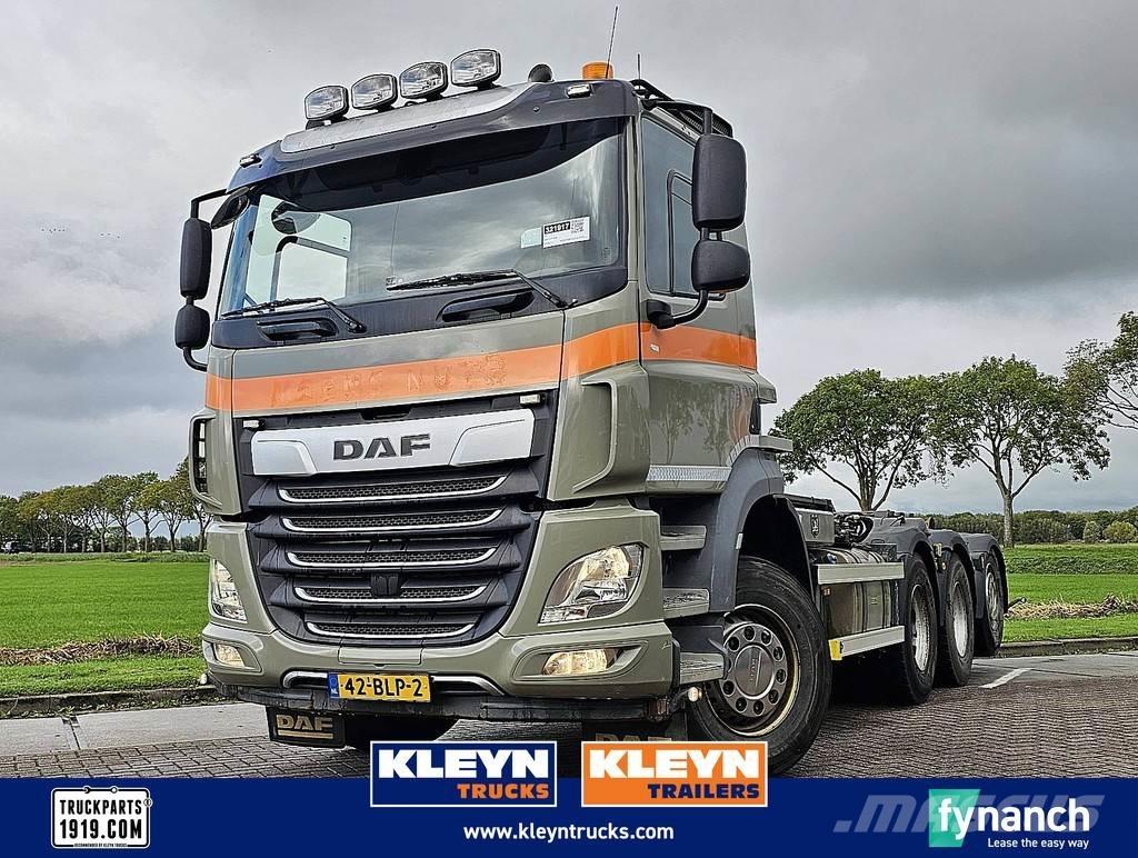 DAF CF 480 FAW 훅 리프트 트럭