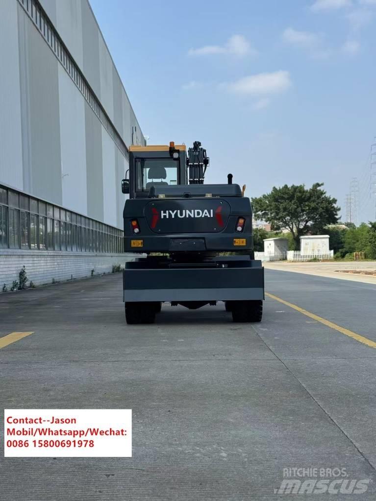 Hyundai HW80  휠 굴삭기