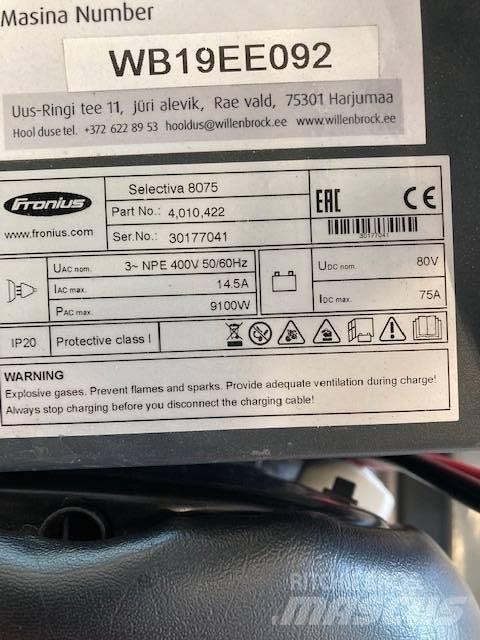 Linde E25/600RH/387 전동 지게차