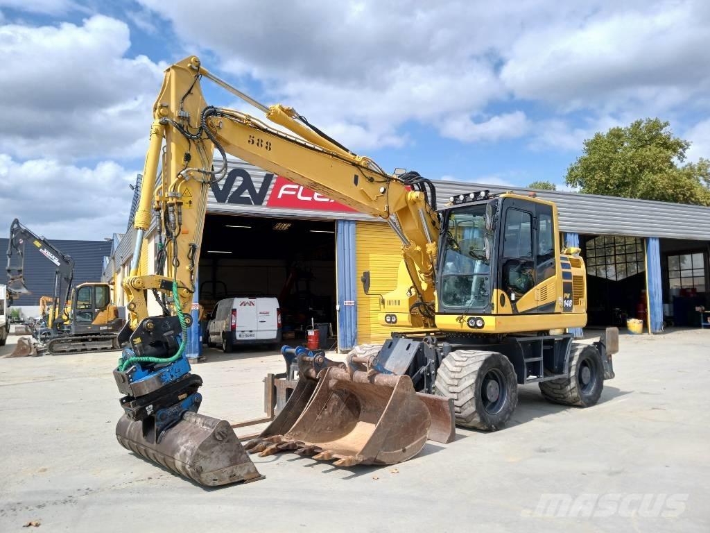 Komatsu PW 148-11  휠 굴삭기