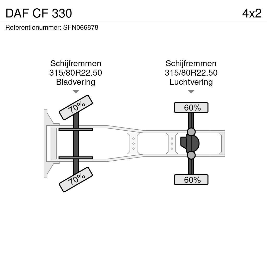 DAF CF 330 트랙터 유닛