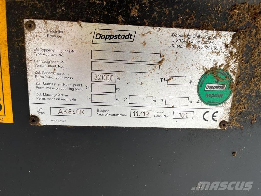 Doppstadt AK 640K 폐기물 분쇄기