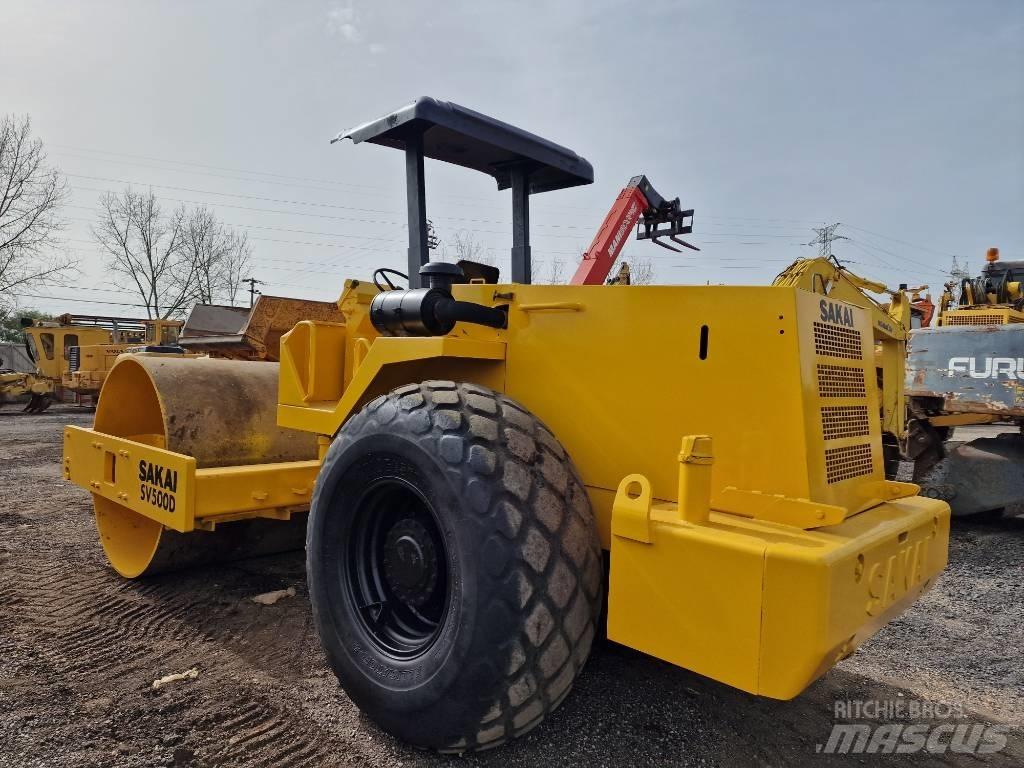 Sakai SV 500 싱글 드럼 롤러