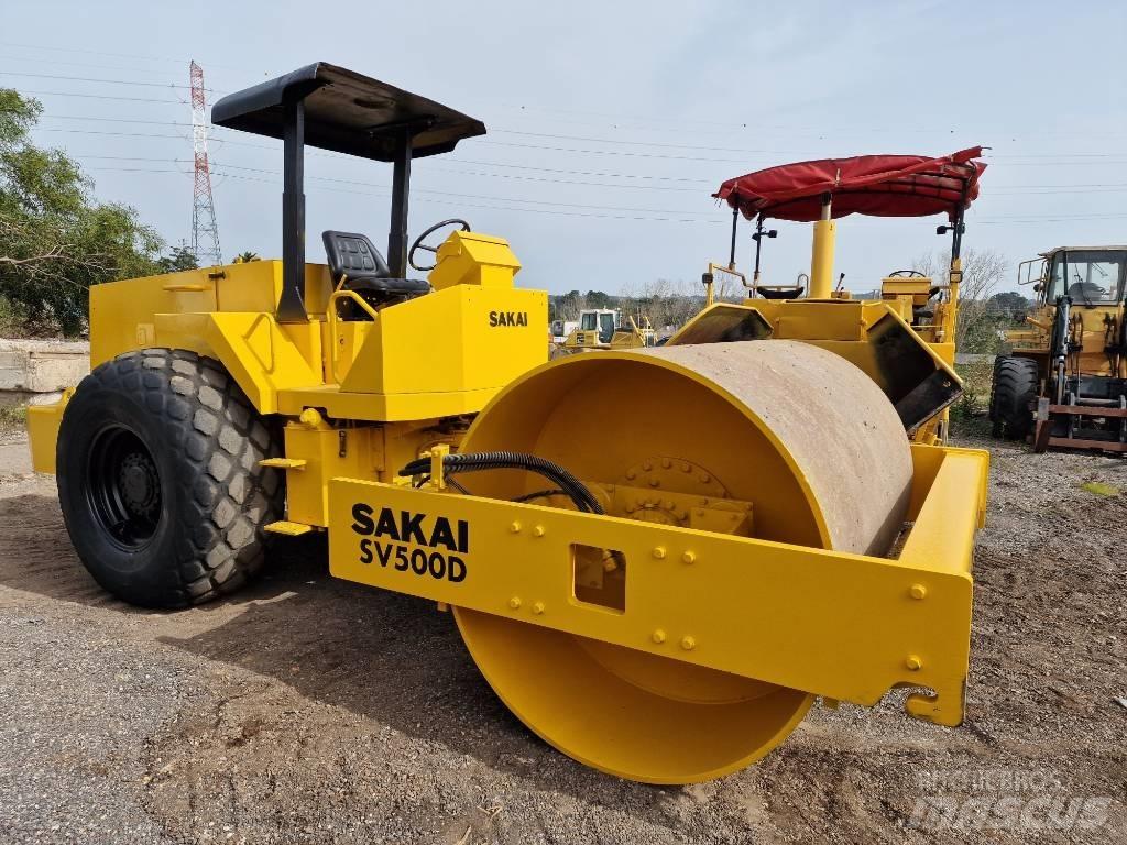 Sakai SV 500 싱글 드럼 롤러