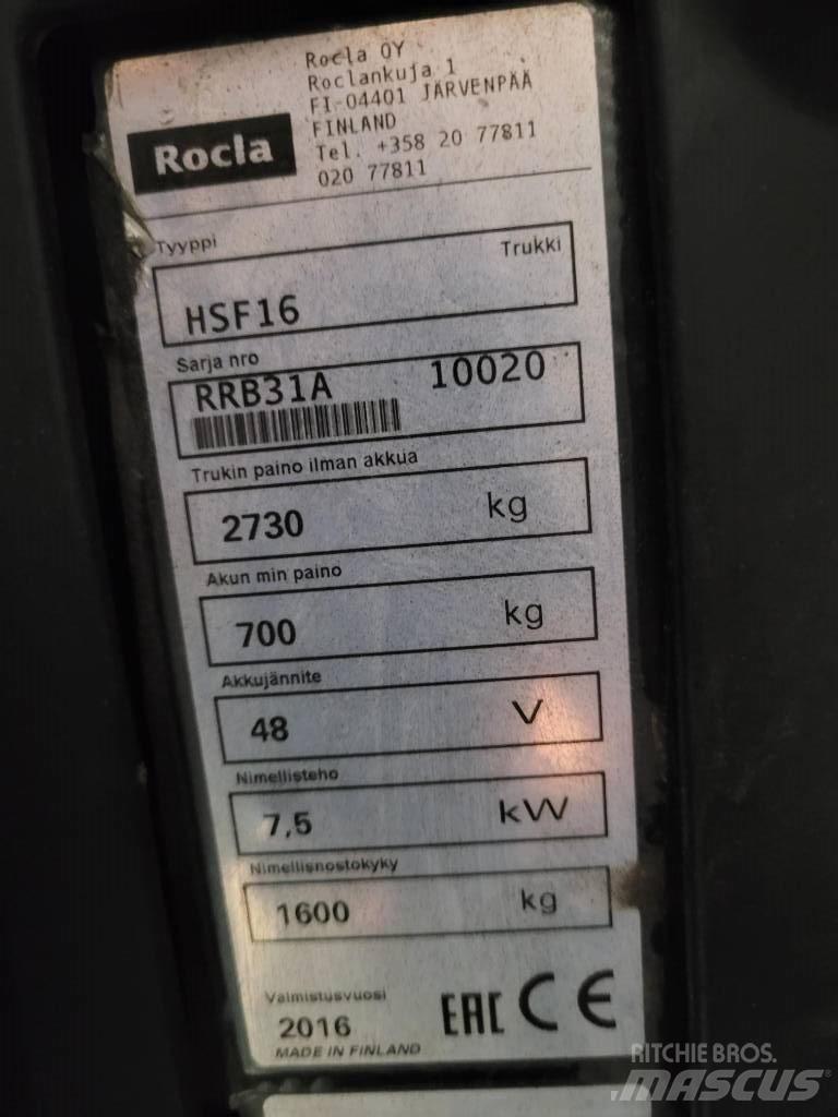 Rocla HSF16 리치 트럭