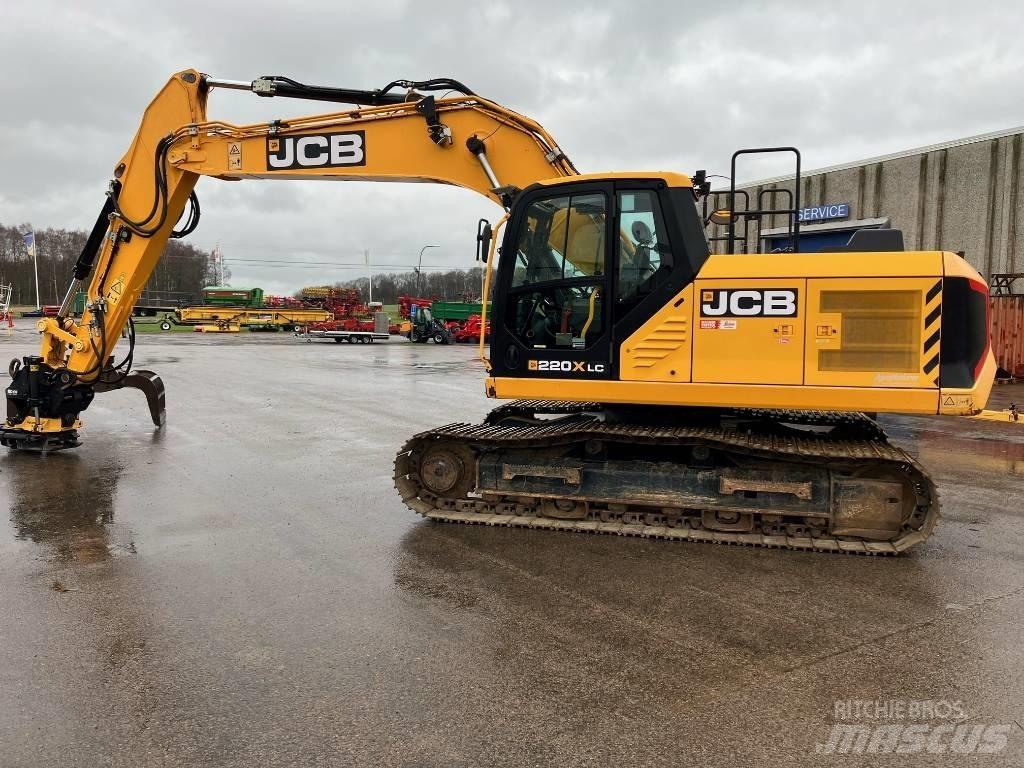 JCB 220X LC 대형 굴삭기 29톤 이상