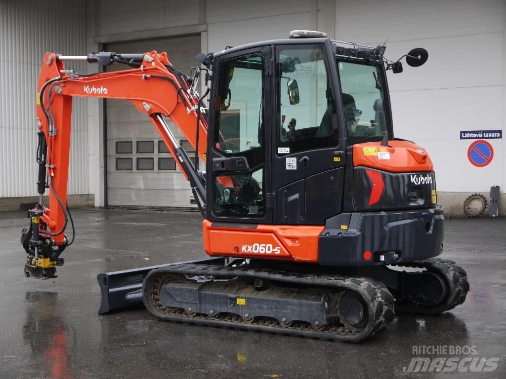 Kubota KX 060-5 소형 굴삭기 7톤 미만