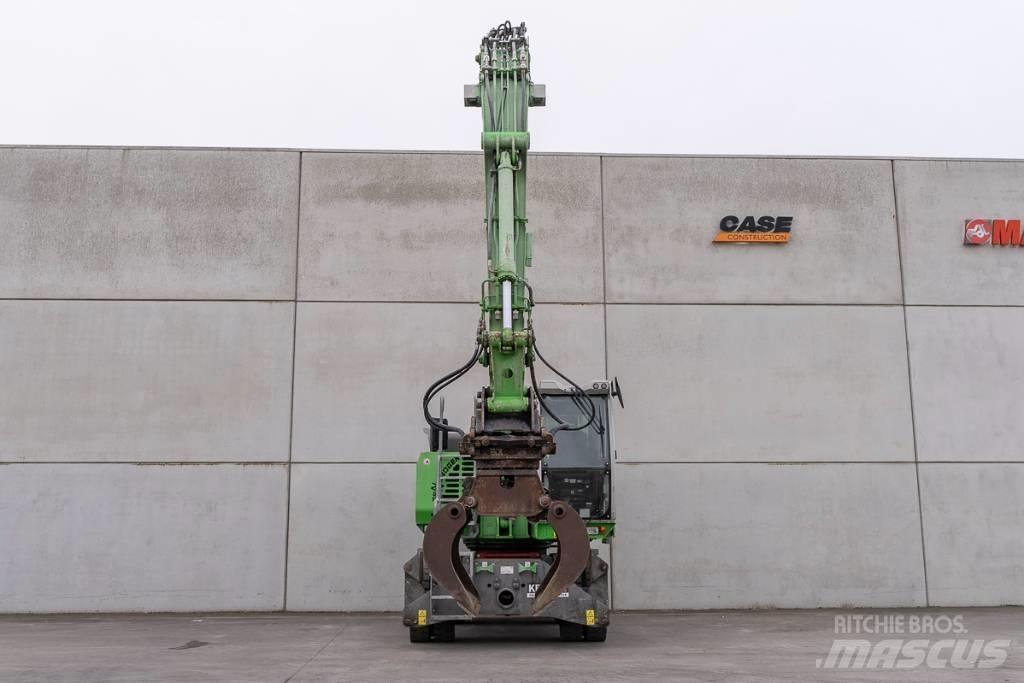 Sennebogen 818 E  휠 굴삭기