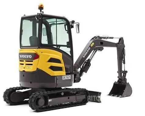 Volvo ECR 25 D 소형 굴삭기 7톤 미만