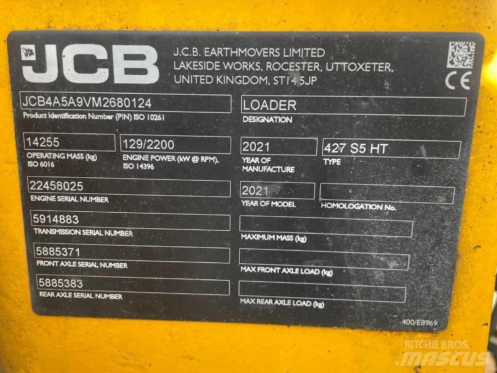 JCB 427 HT  휠로우더