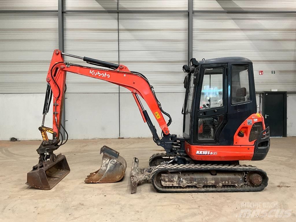 Kubota KX 101-3 A 3 소형 굴삭기 7톤 미만