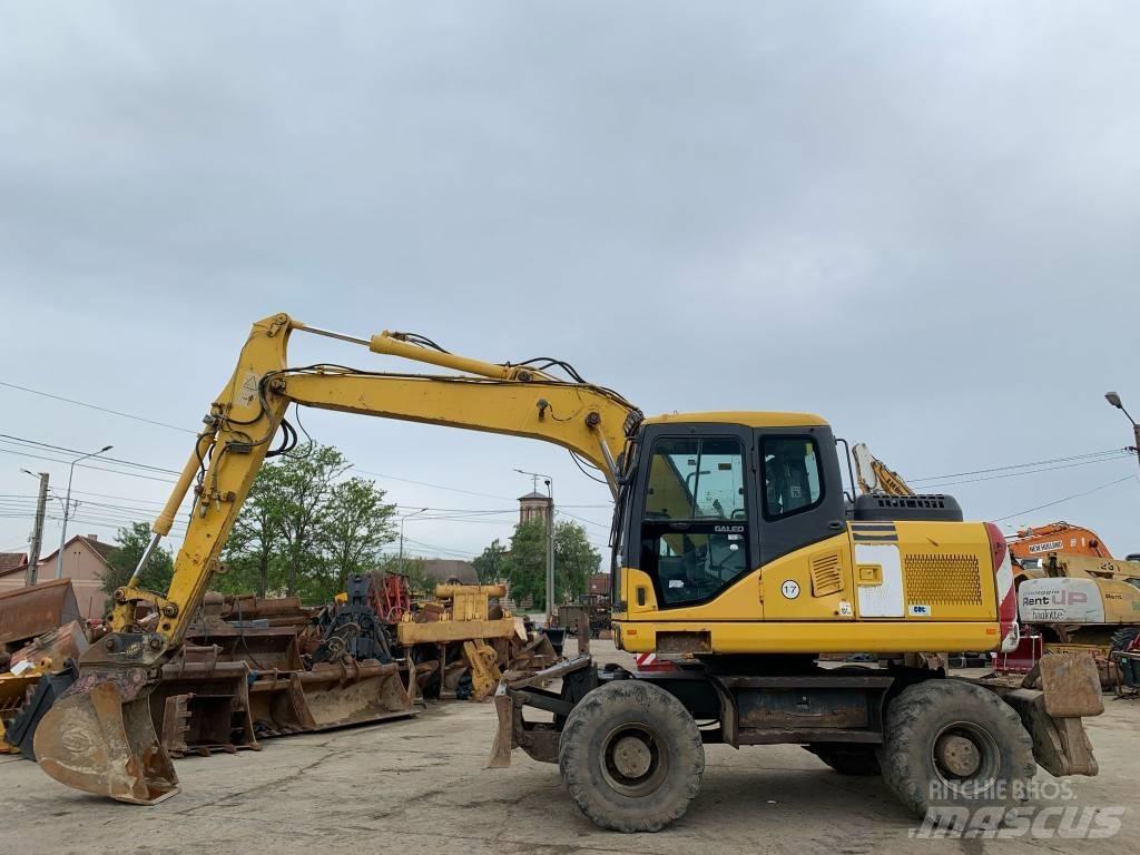 Komatsu PW 140-7  휠 굴삭기