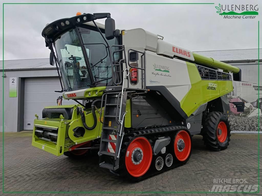CLAAS Lexion 8700 TT 콤바인 수확기
