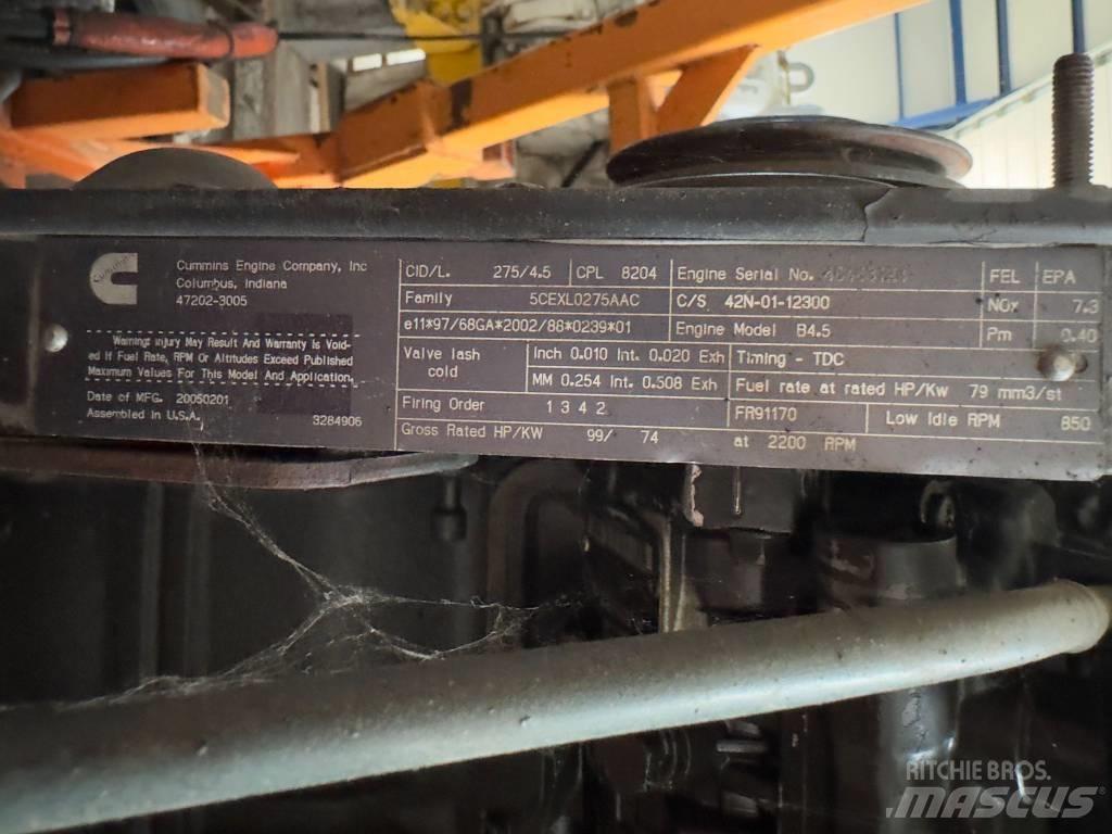 Cummins B 4.5 ENGINE 엔진