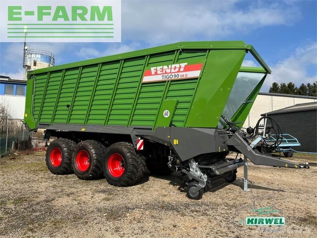 Fendt tigo 90 xr 기타 세미 트레일러